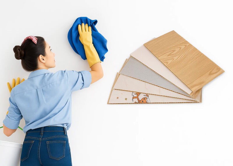 Bí quyết bảo quản tấm PVC vân đá bền lâu