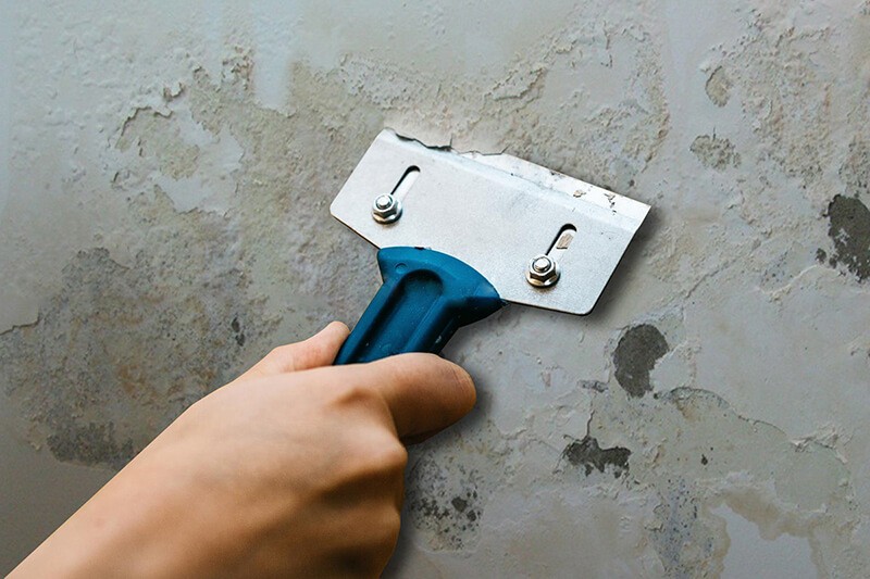 Cách xử lý tường trước khi ốp PVC vân đá đúng kỹ thuật, bám dính bền lâu