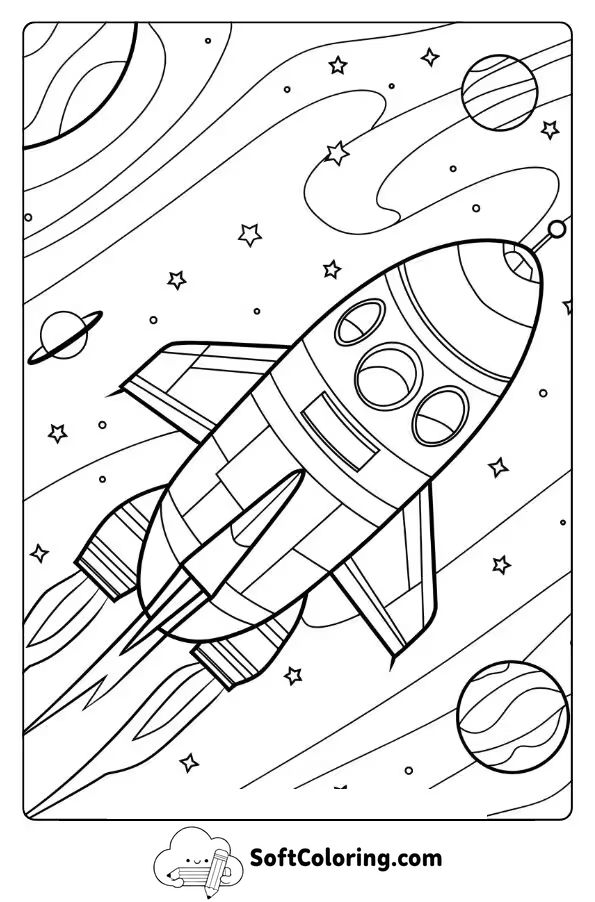 A Space Ship Journey through the Milky Way