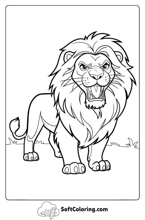 Alex Leading The Jungle With A Roar