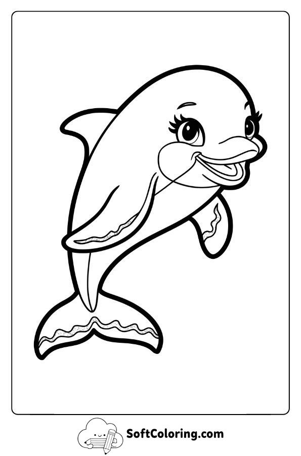 Barbie’s Dolphin Friend with Glittery Fins