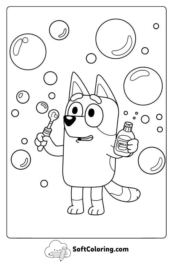 Bluey’s Bubble Blowing