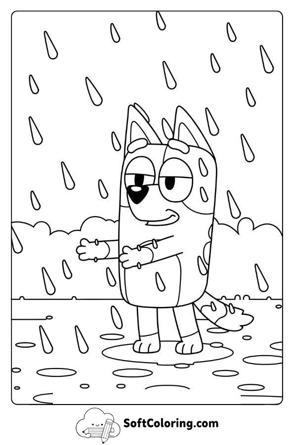 Bluey’s Catching Raindrops