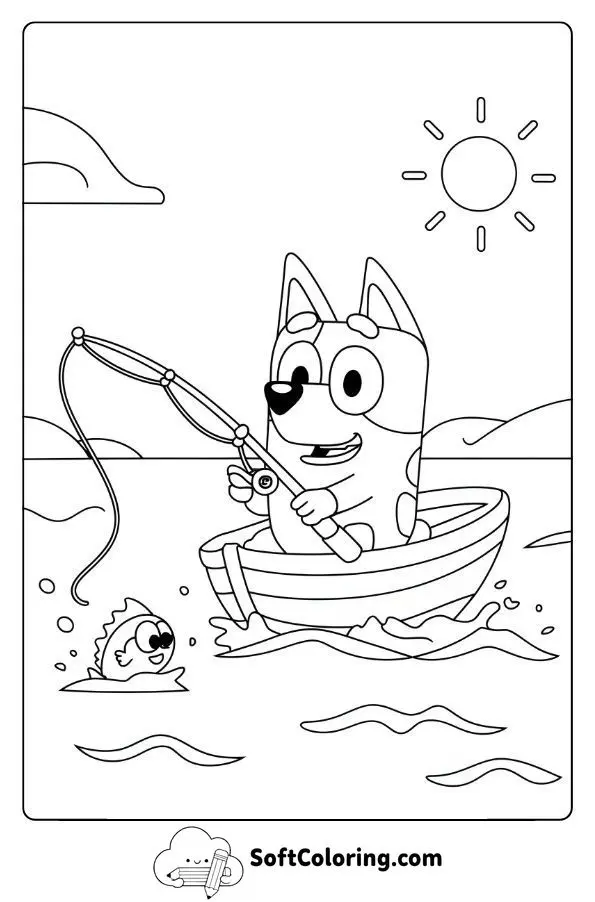 Bluey’s Fishing Trip