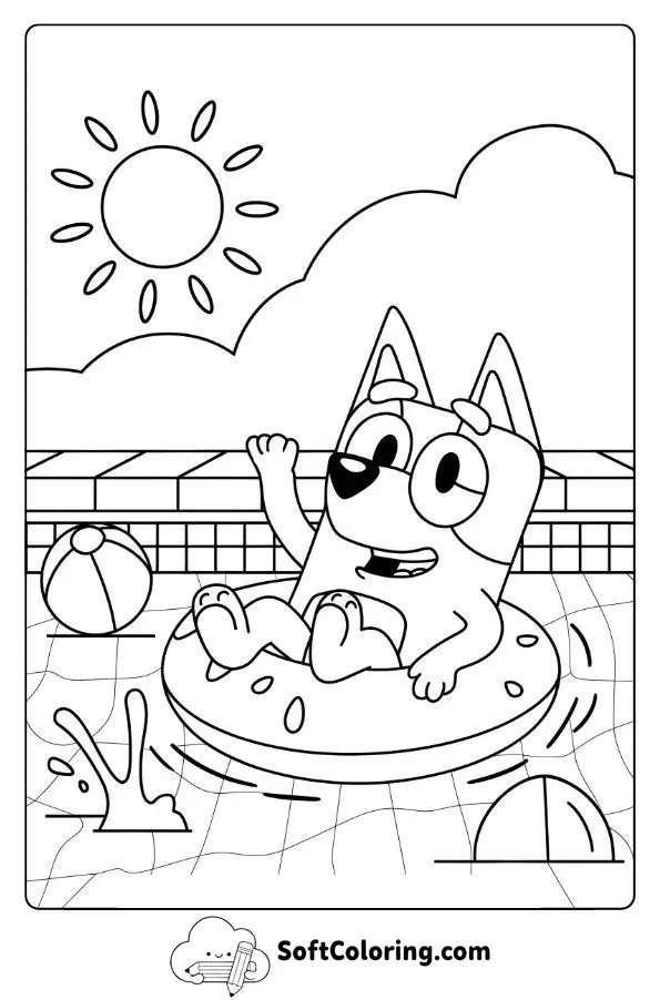Bluey’s Summer Pool Day
