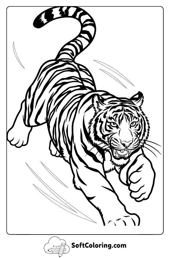 Chasing Tiger in Full Sprint