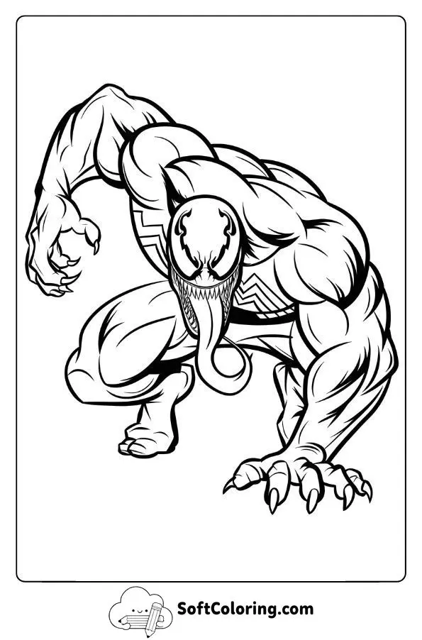 Classic Venom Pose