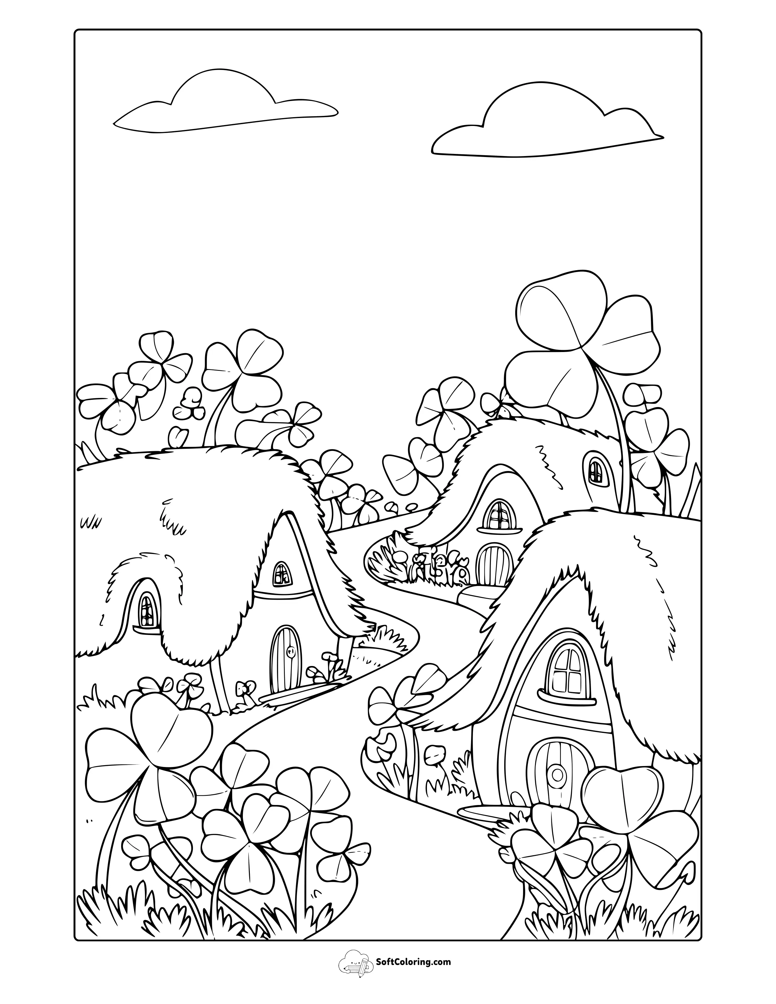 Color The Shamrock Village