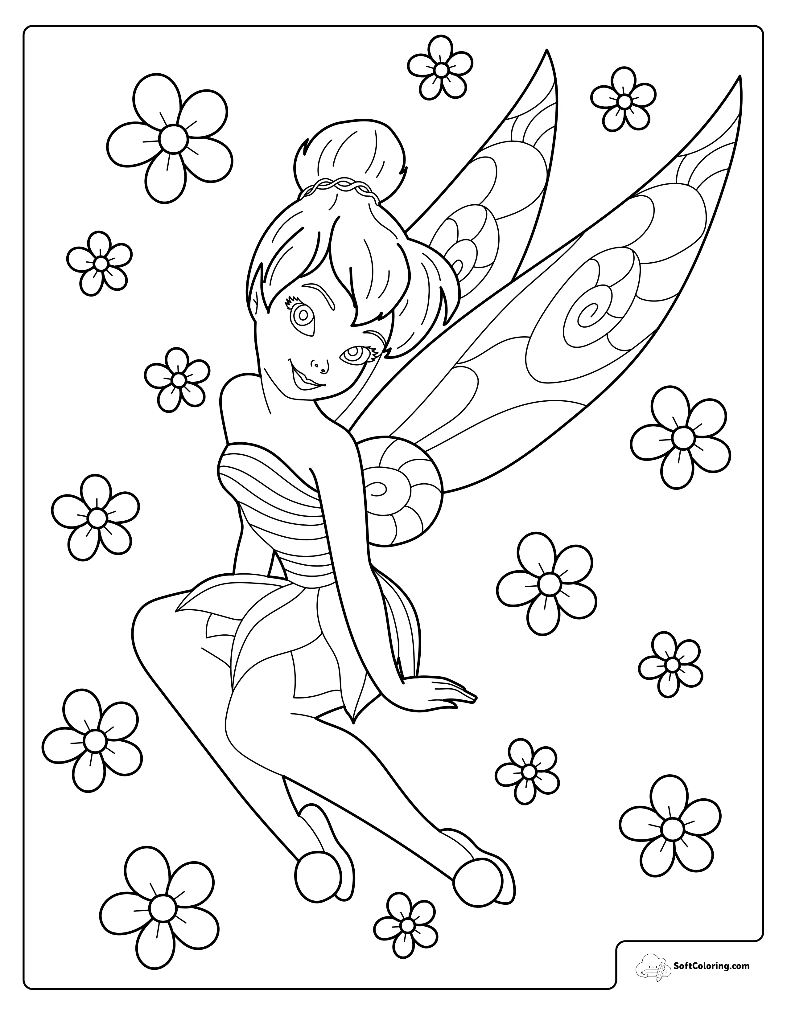 Fairy Coloring Pages