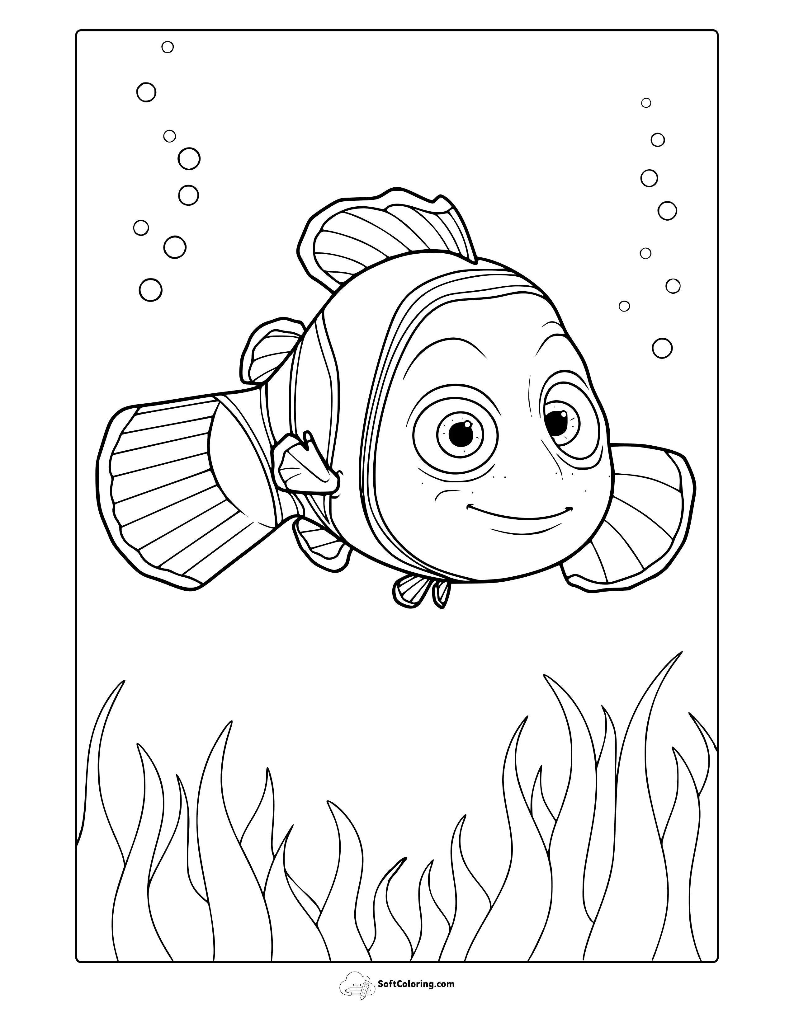 Finding Nemo Coloring Page