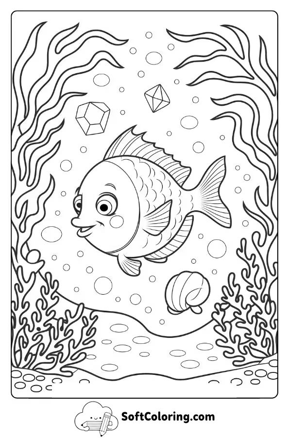 Fish Among Hidden Ocean Jewels