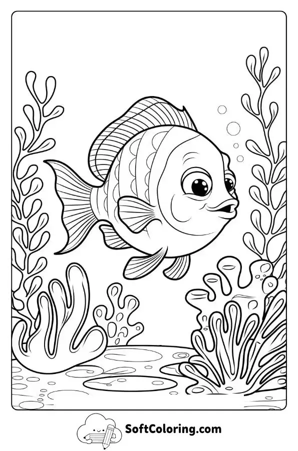 Fish In An Enchanted Underwater World