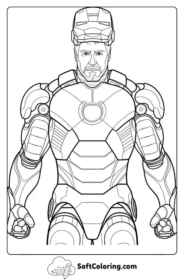 Iron Man Takes Off His Mask