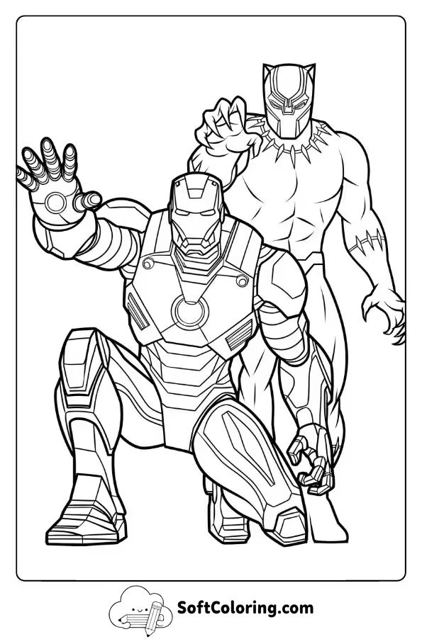 Iron Man and Black Panther’s Secret Mission