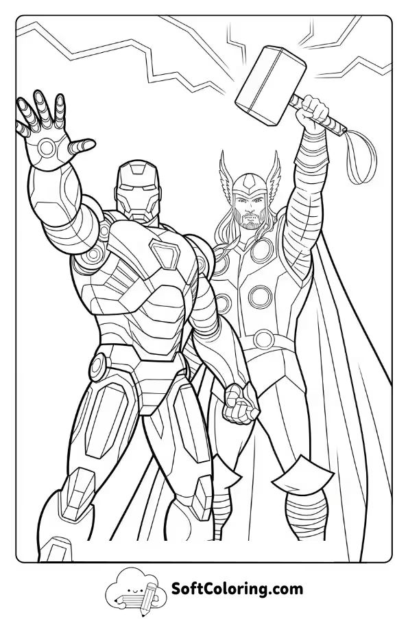 Iron Man and Thor’s Thunder Power