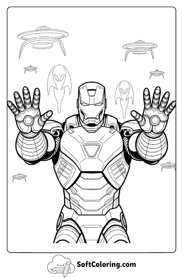 Iron Man vs. The Alien Invasion