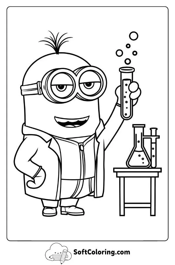 Minion The Scientist