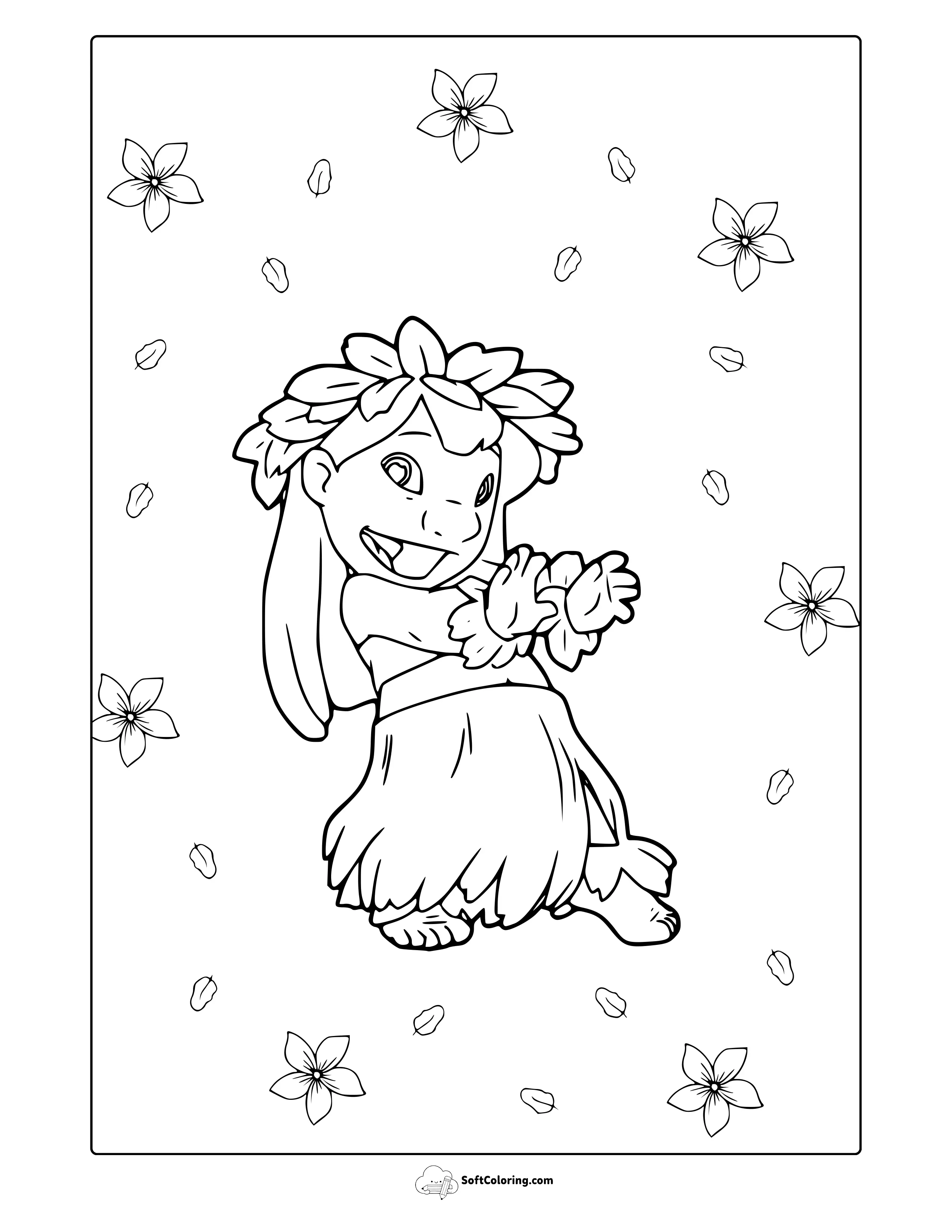Lilo Coloring Page