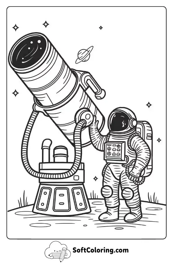 Observing The Universe Through A Space Telescope
