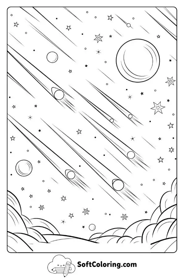 Shooting Stars Lighting Up The Space Race