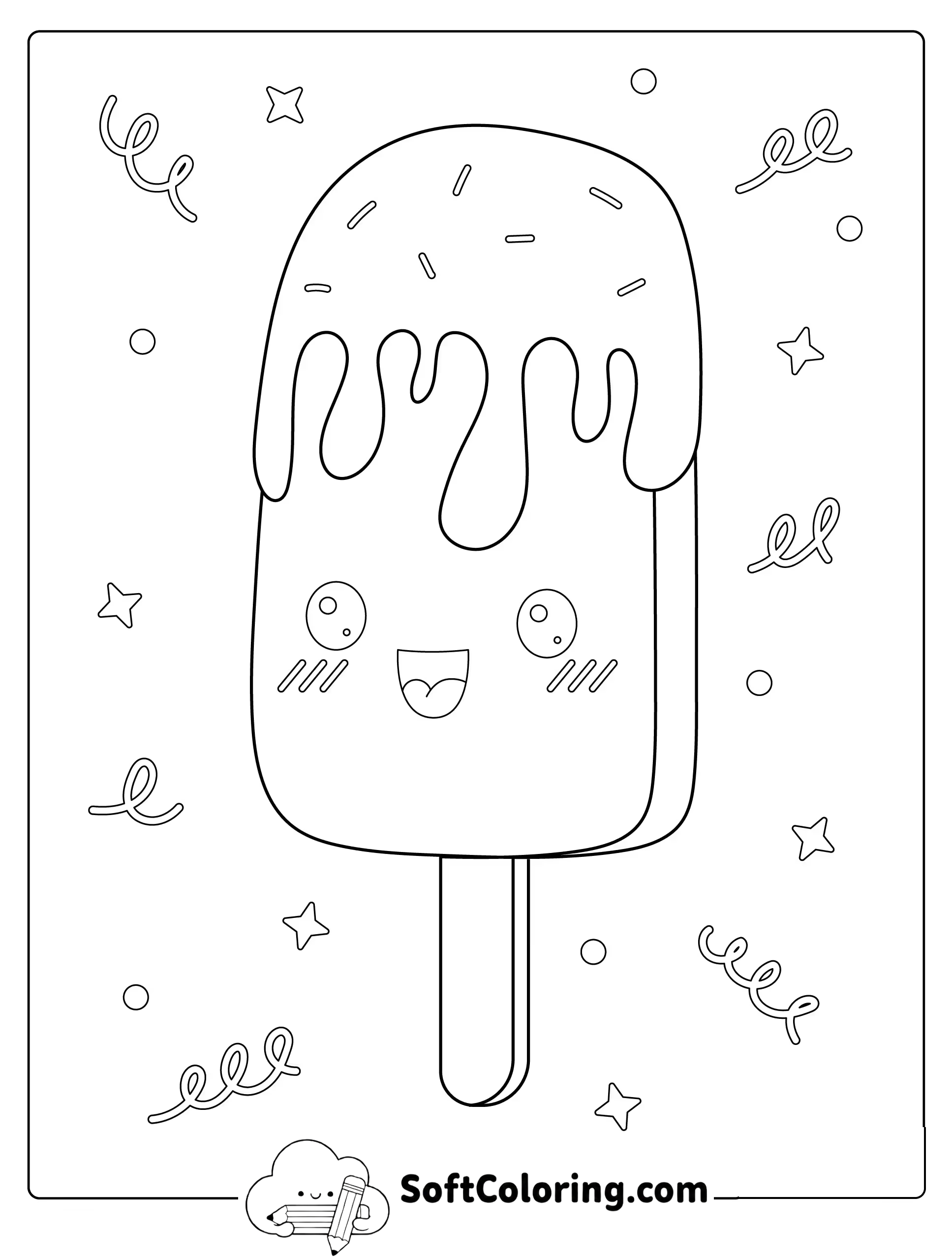Kawaii Coloring Pages