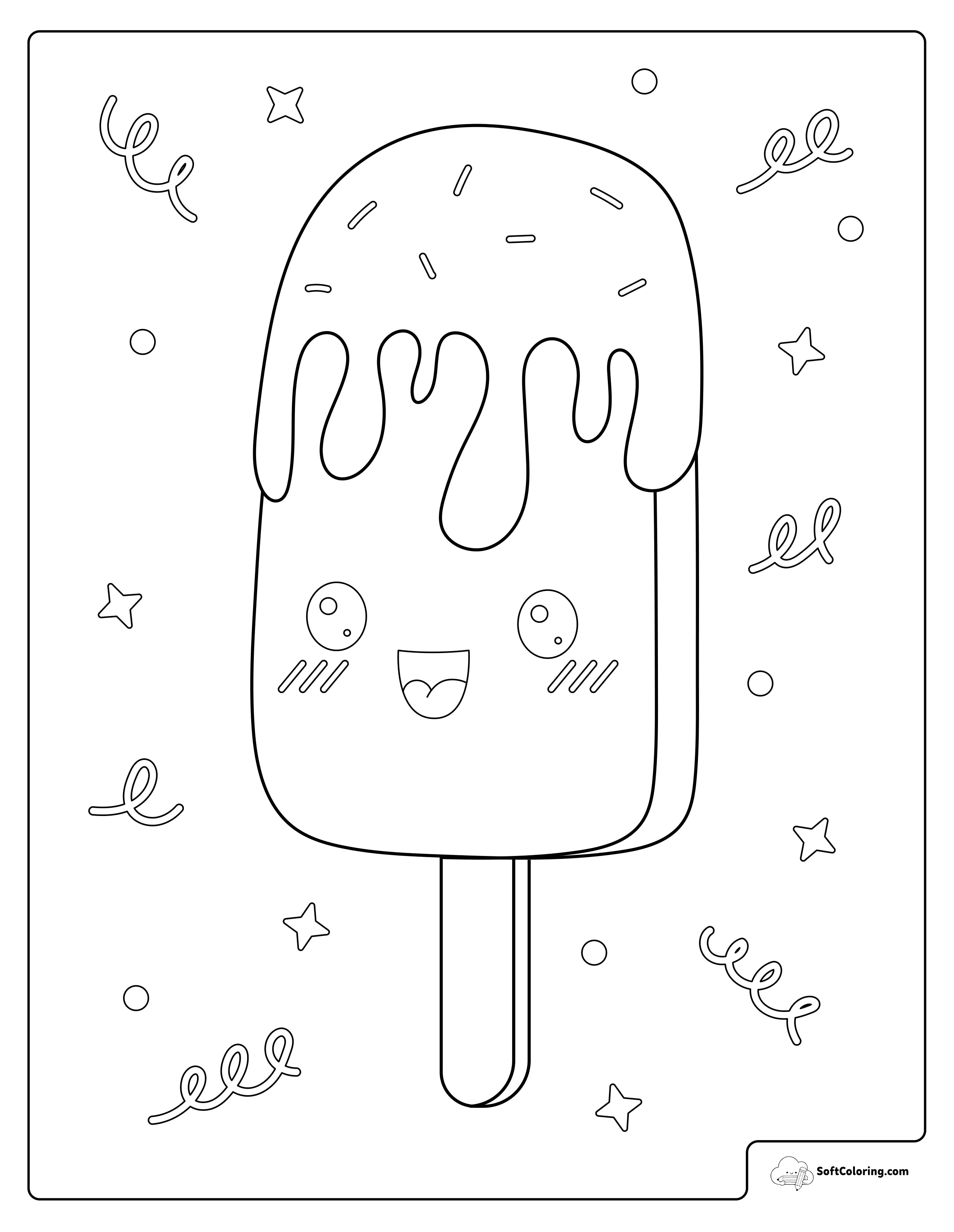 Kawaii Coloring Pages