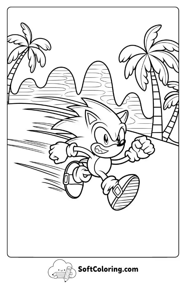 Sonic’s High-Speed Run Through Green Hill Zone