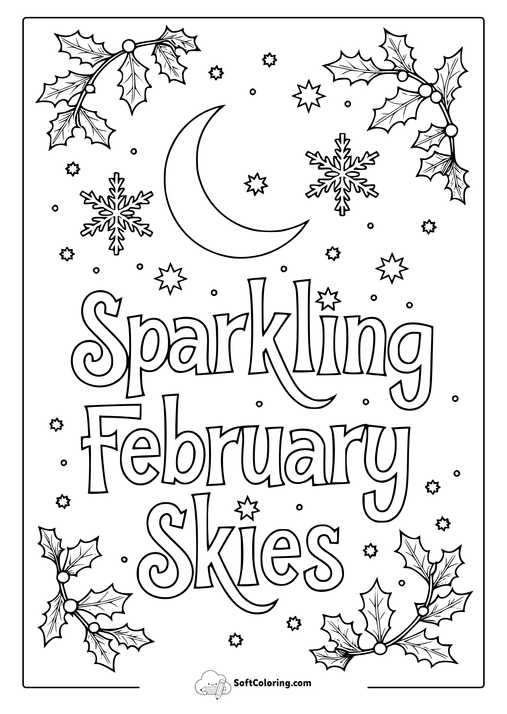 Sparkling February Skies