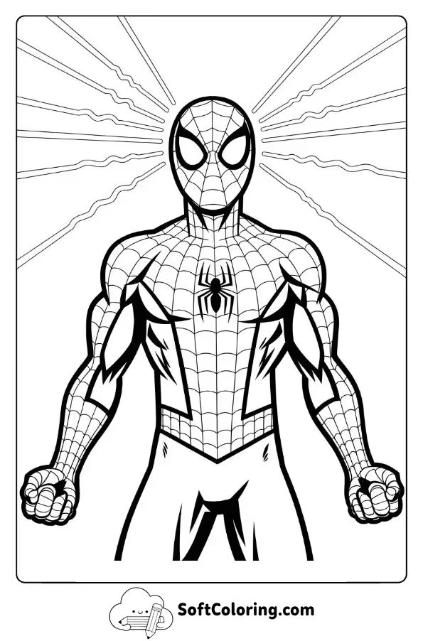 Spider-Man and His Spider-Sense in Action