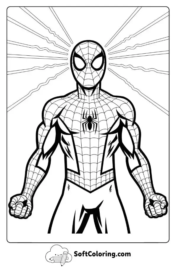 Spider-Man And His Spider-Sense In Action