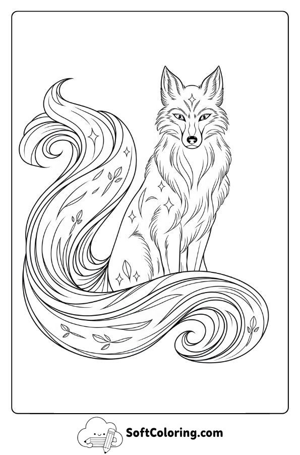 Spirit Fox Protecting the Forest