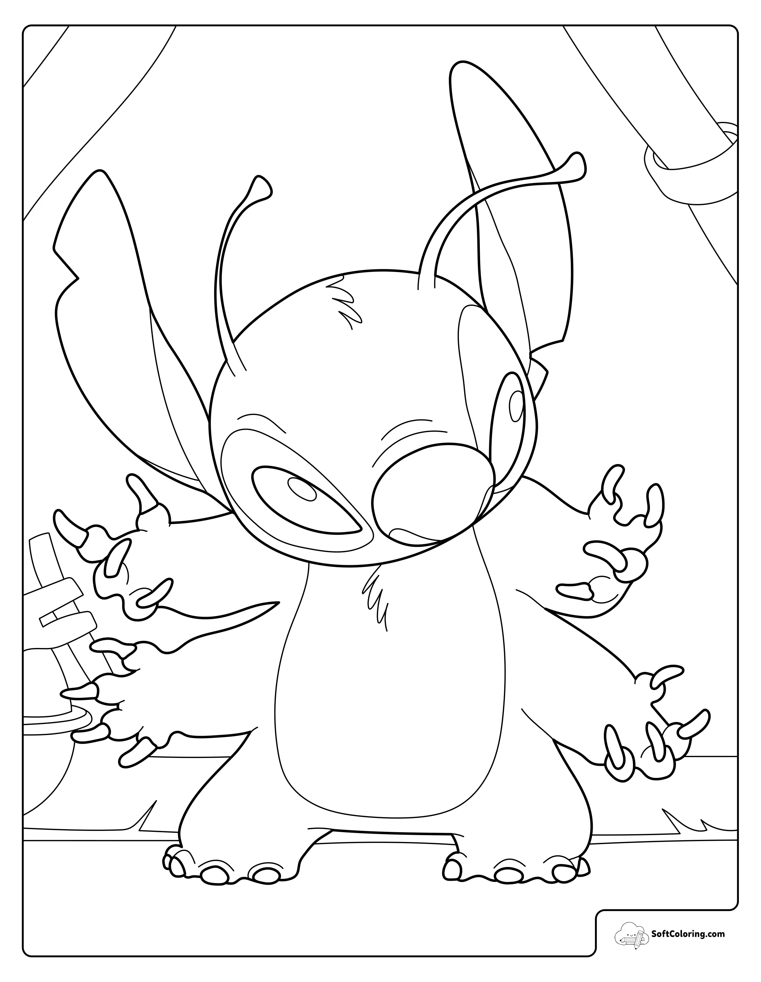 Stitch In Alien Form