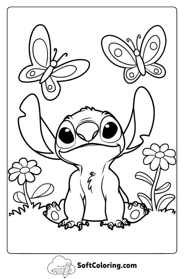 Stitch with Butterflies in the Garden