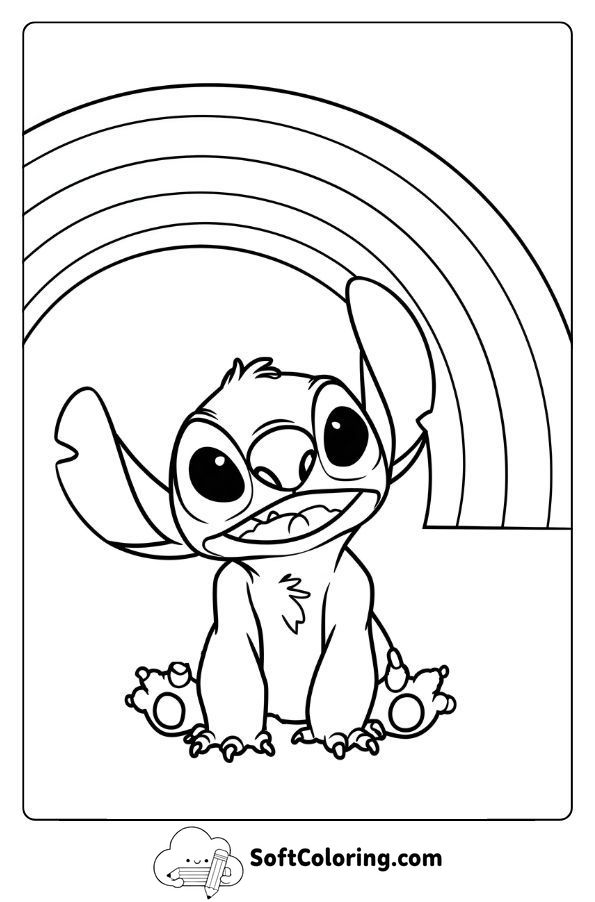 Stitch with a Rainbow