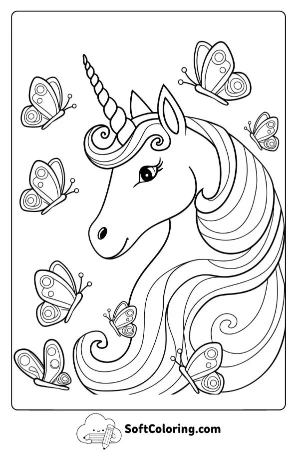 Unicorn and Butterfly Companions