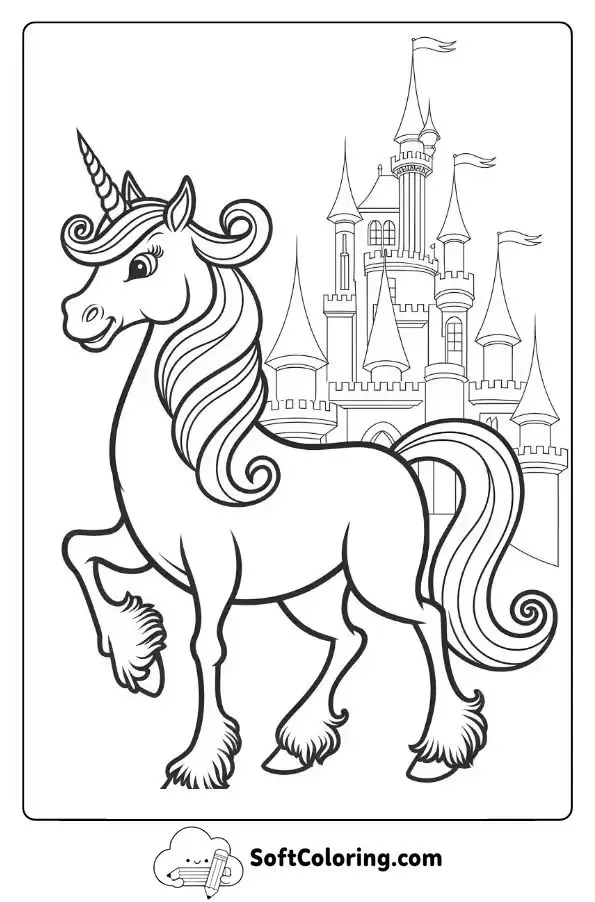 Unicorn And Castle