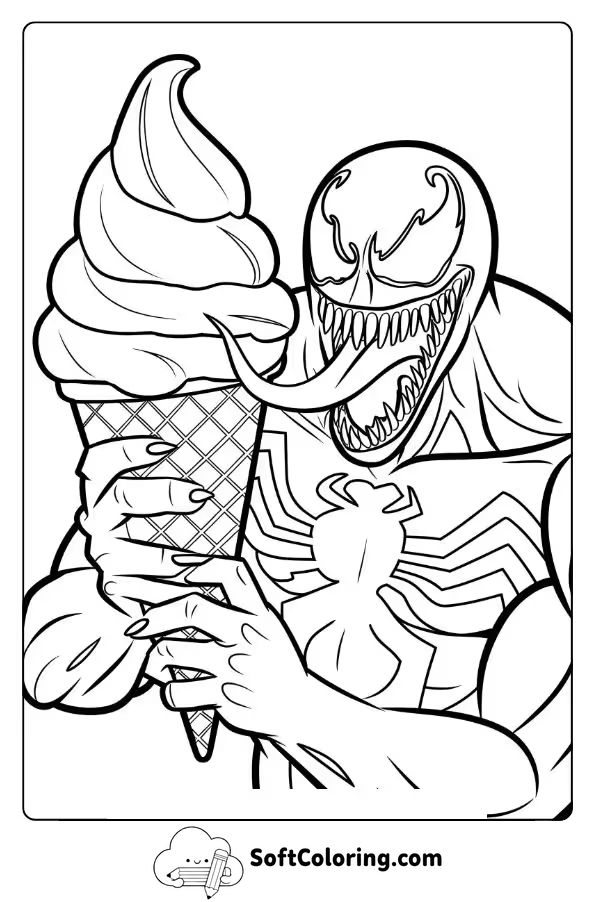 Venom’s Giant Ice Cream Cone