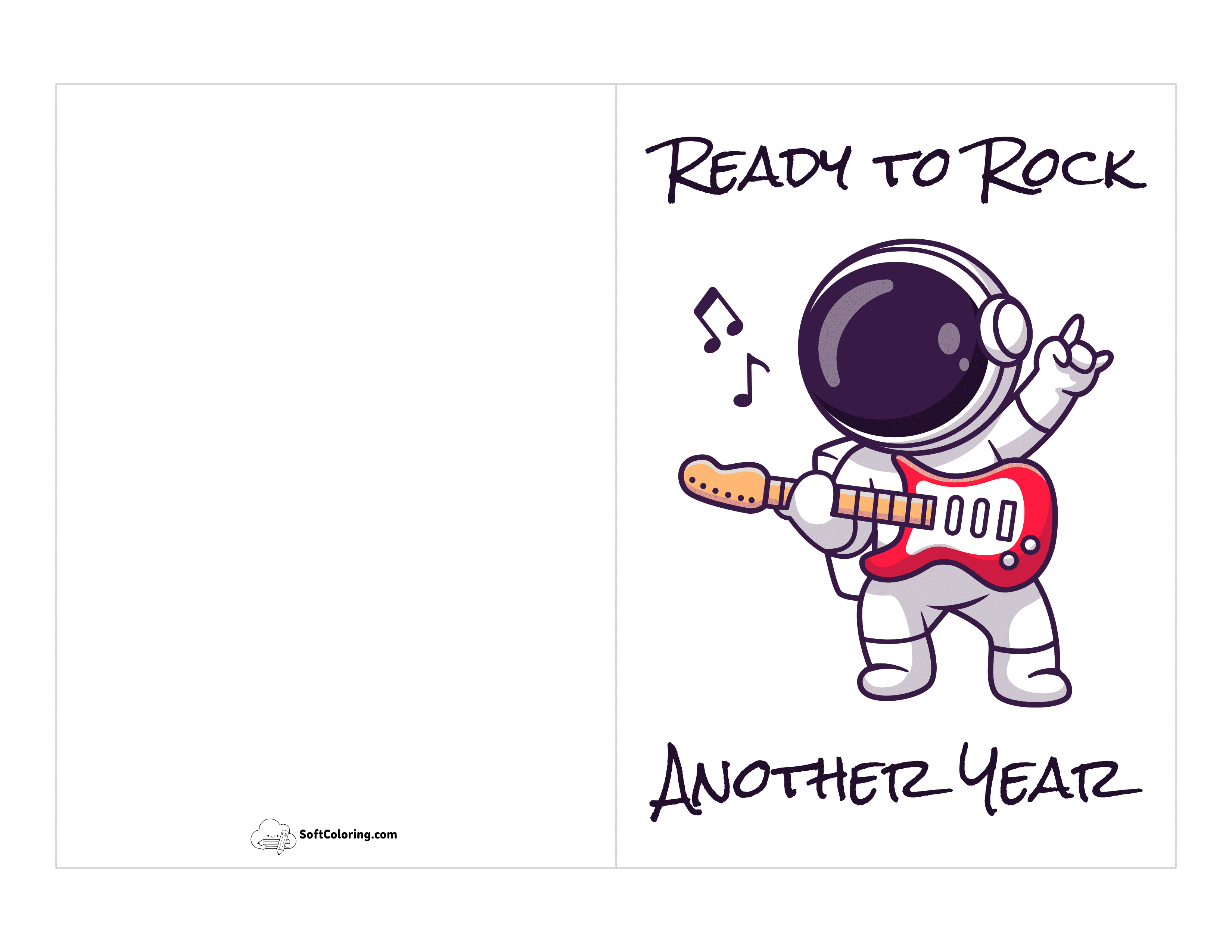 "Ready To Rock!" First Day Of School Greeting Card