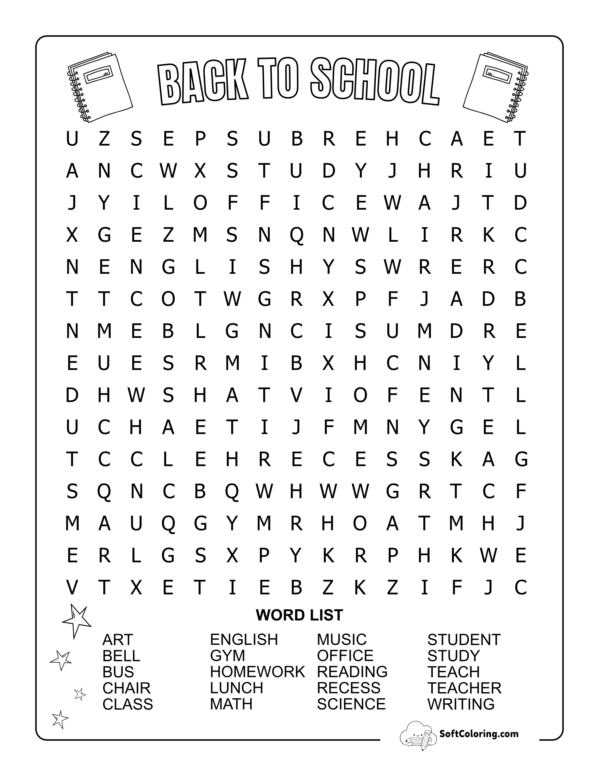 Medium - Back To School