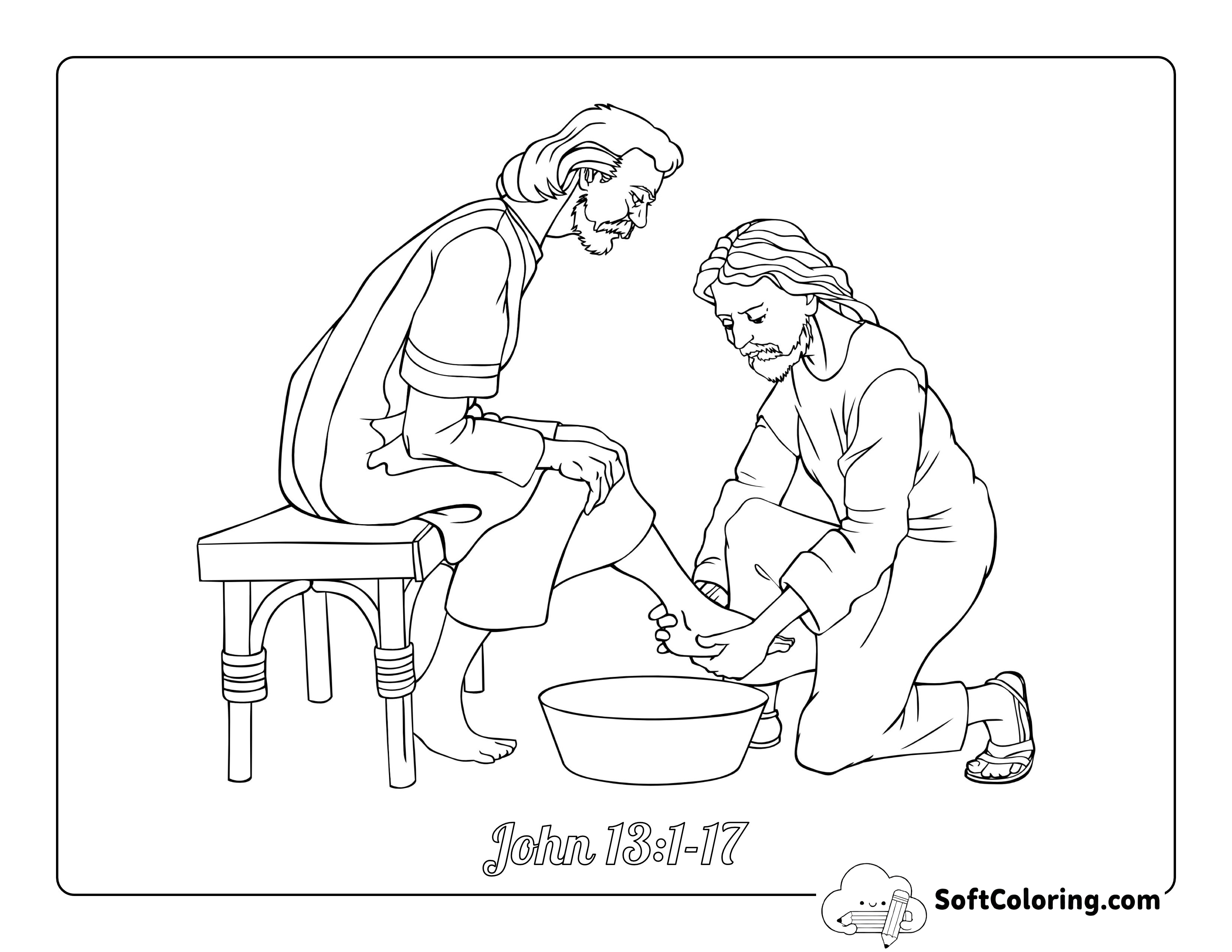 Maundy Thursday - Jesus Washes Disciples Feet