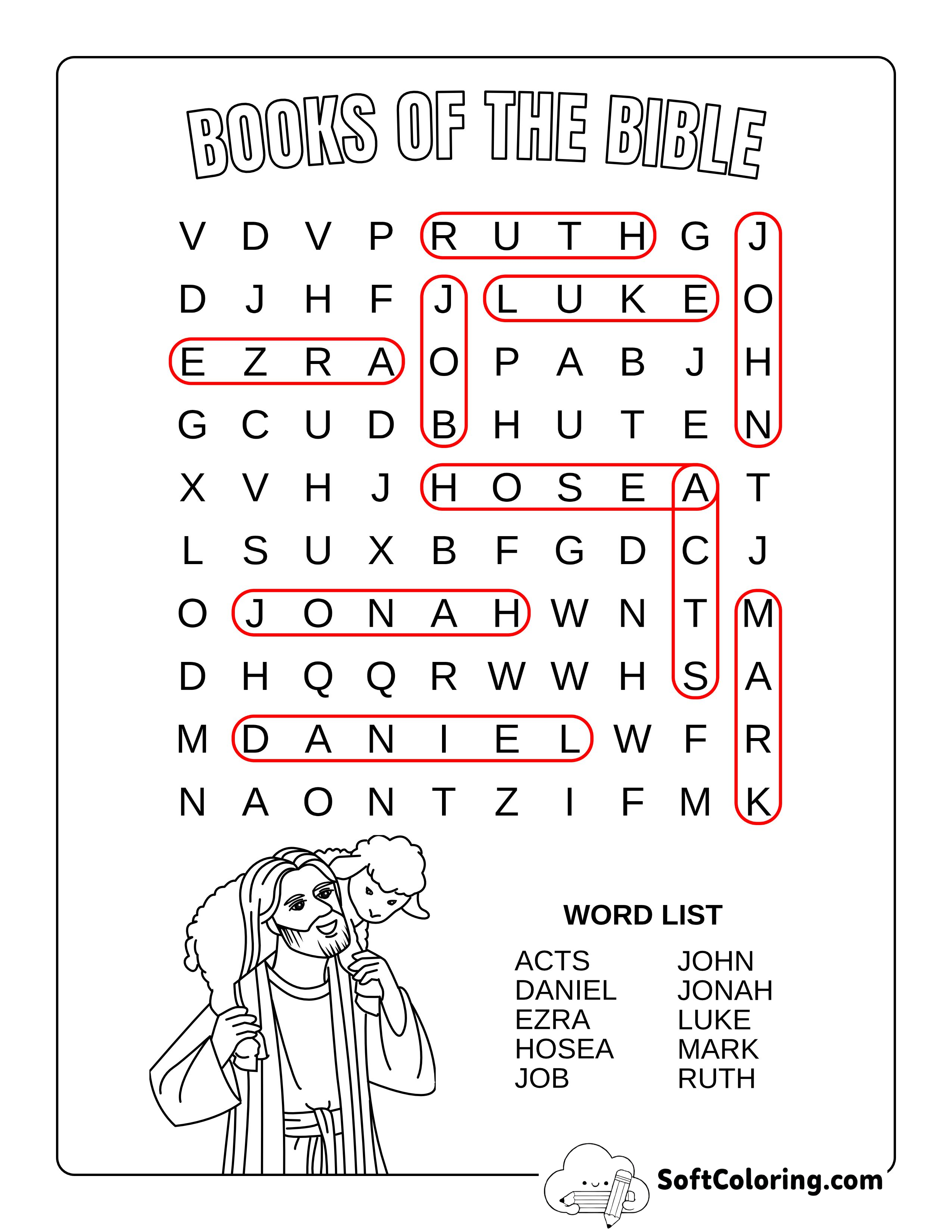 Easy Books of Bible Solution