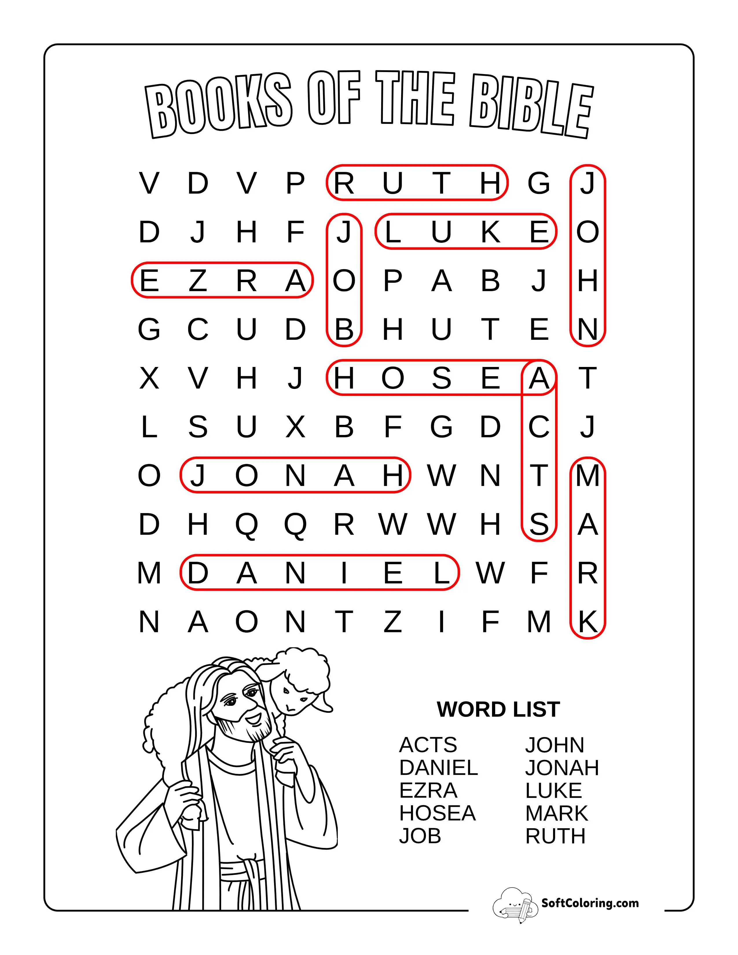 Easy Books Of Bible Solution