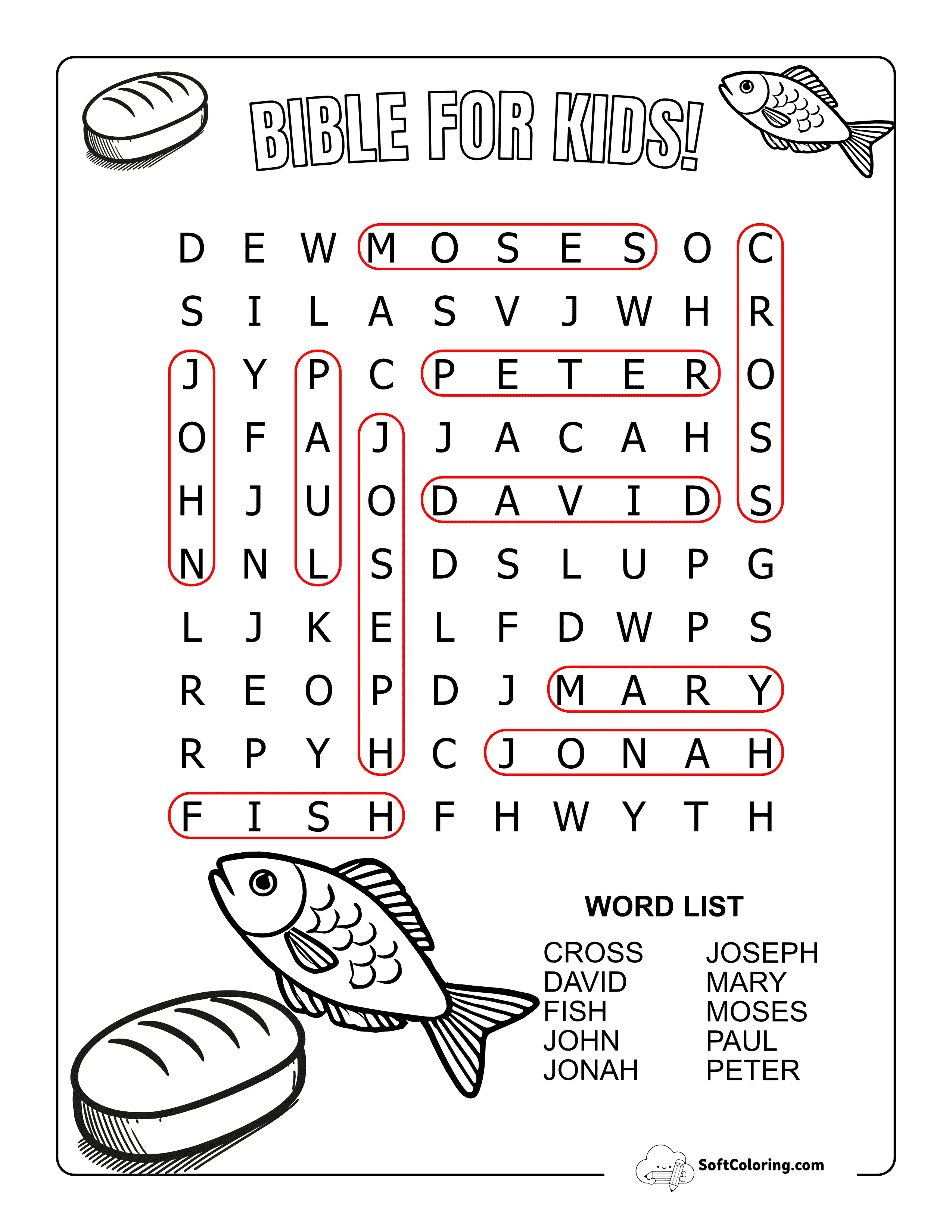 Easy Bible For Kids Solution