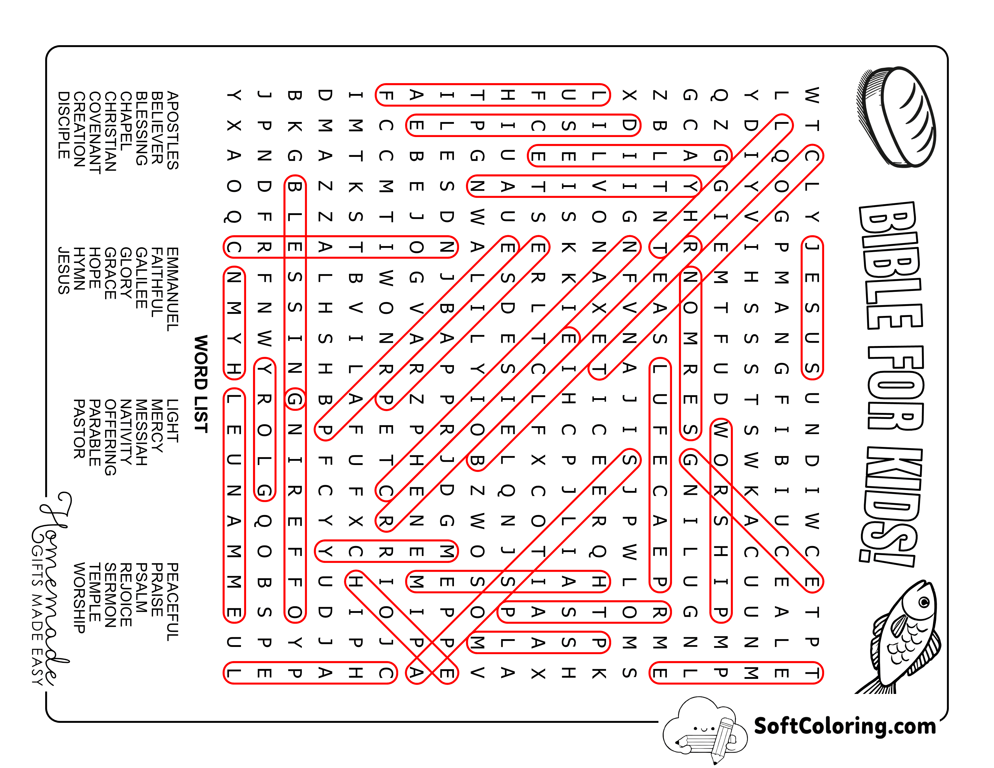 Hard Bible for Kids Solution