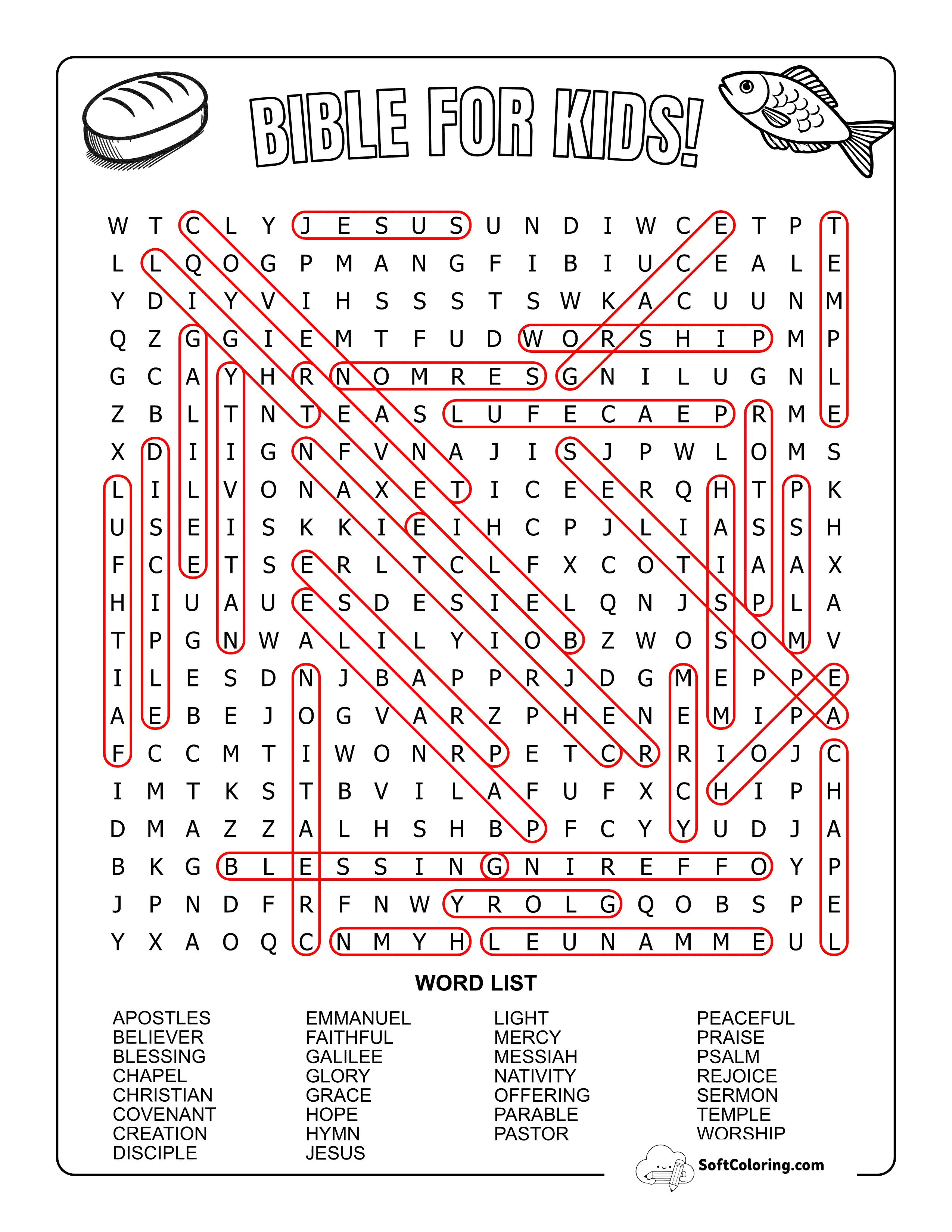 Hard Bible For Kids Solution