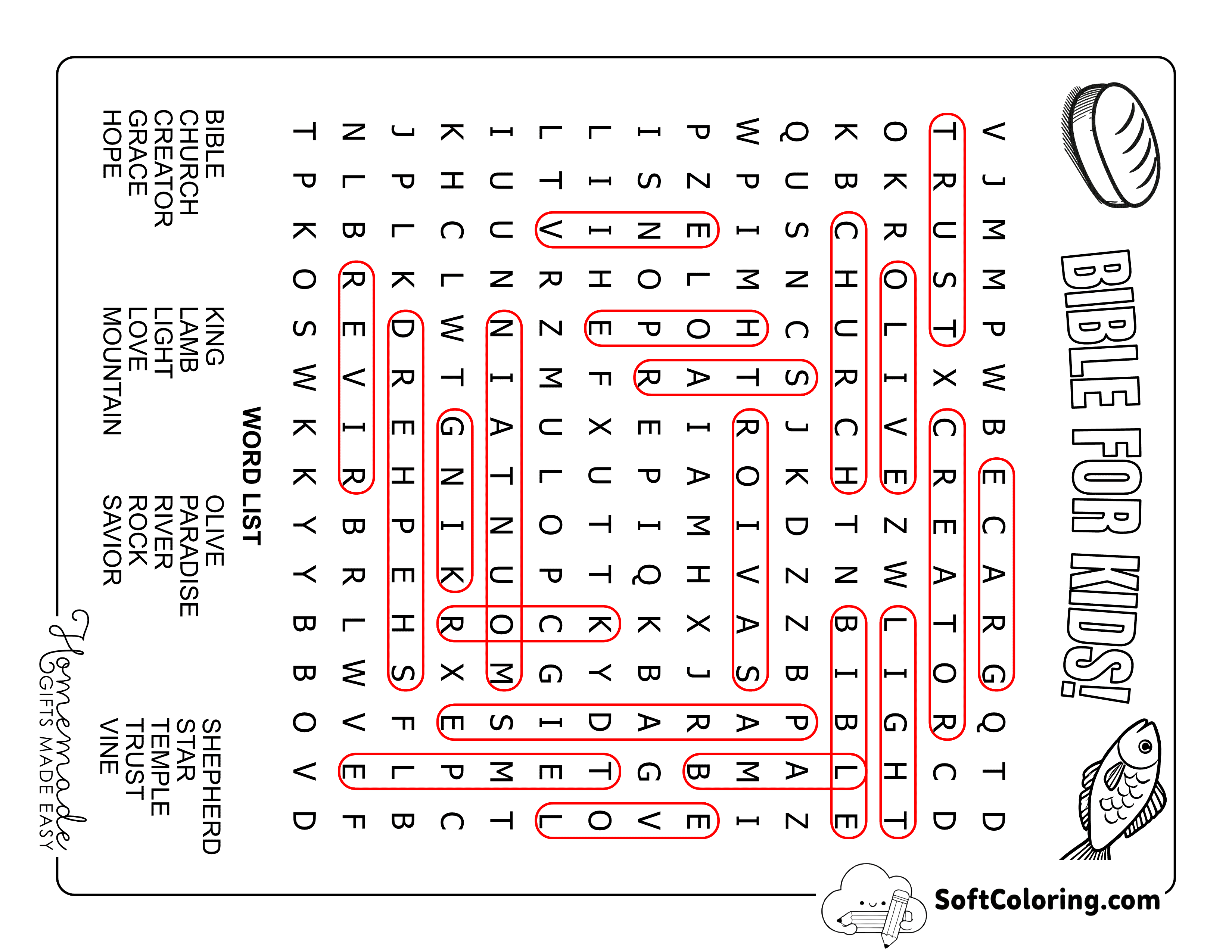 Medium Bible for Kids Solution