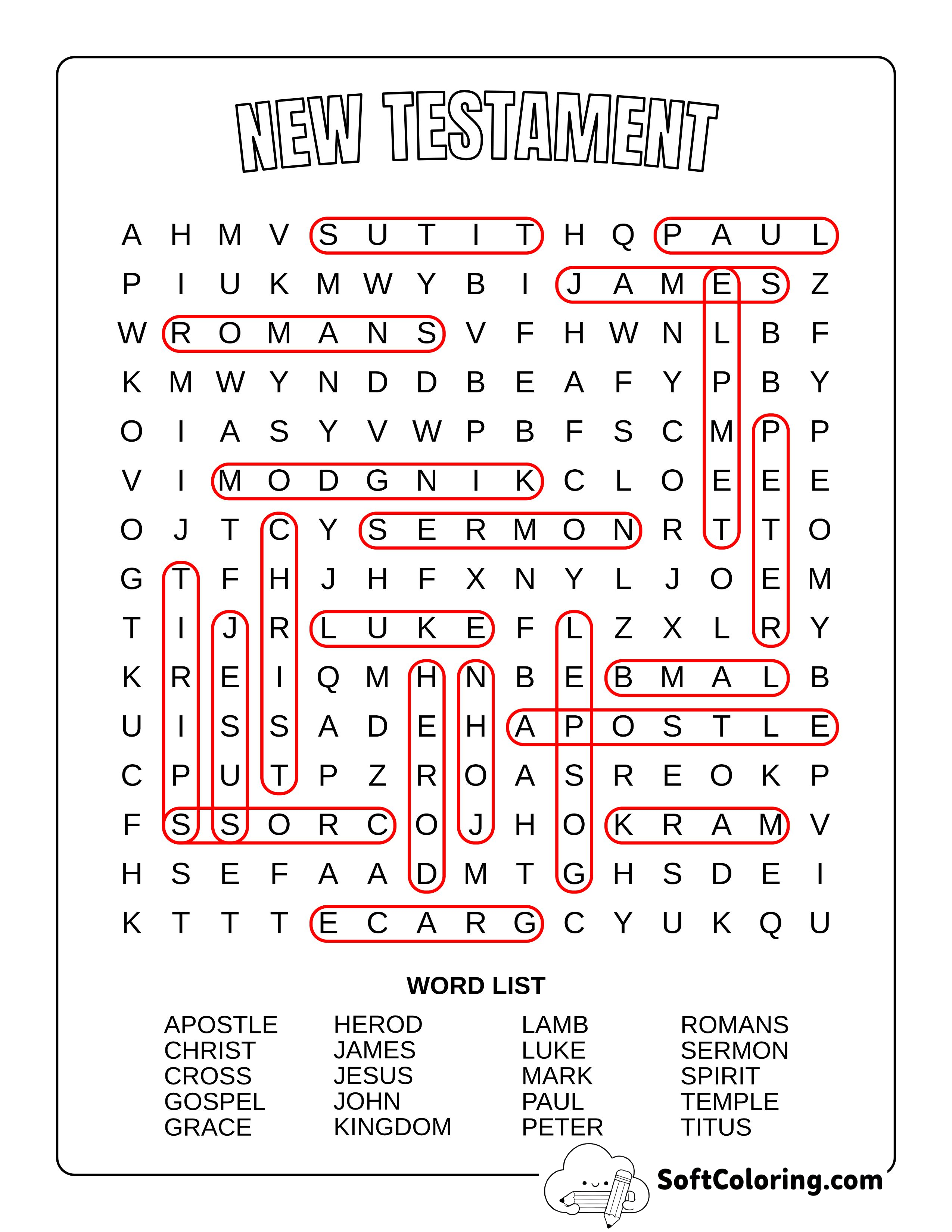 Medium New Testament Solution