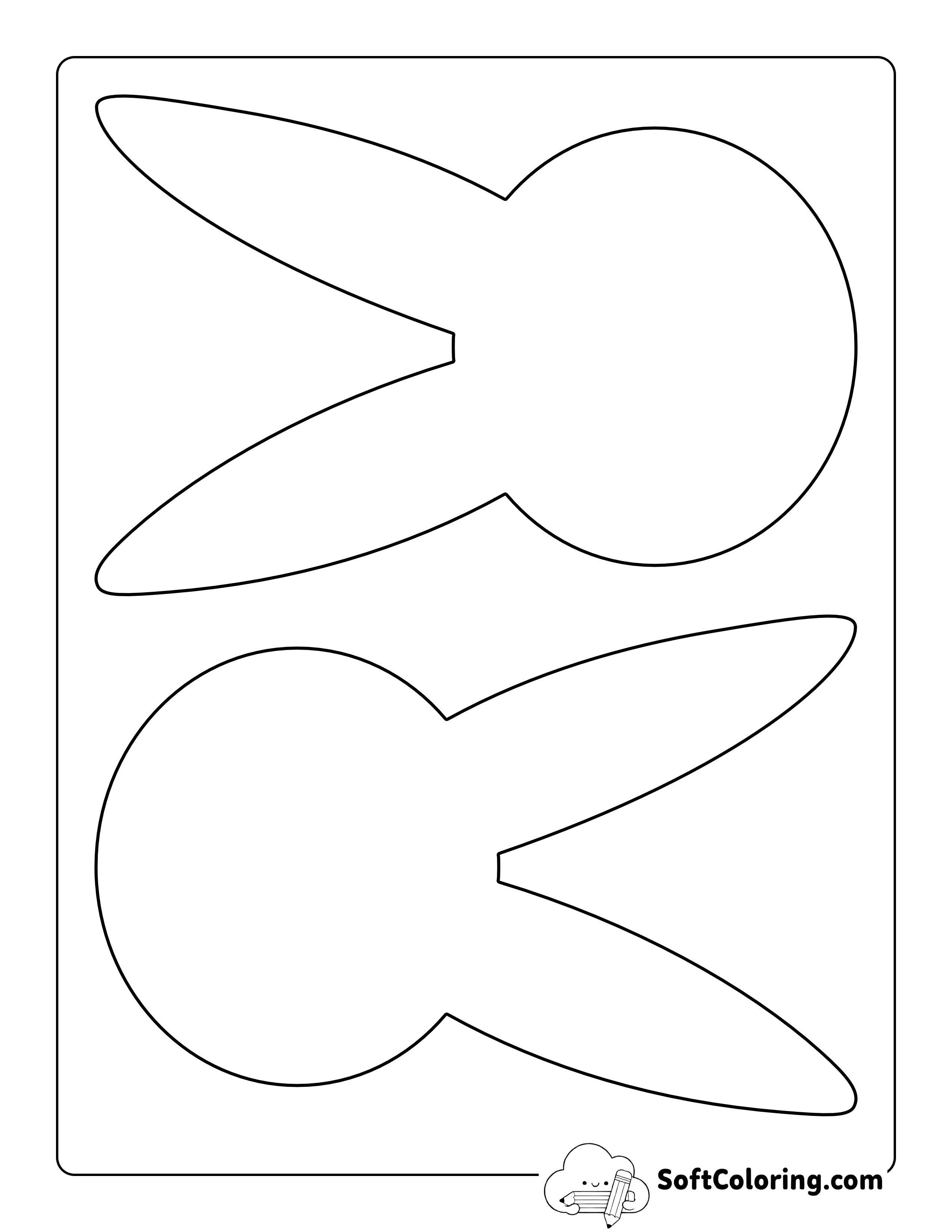 Easy Bunny Shape - Medium