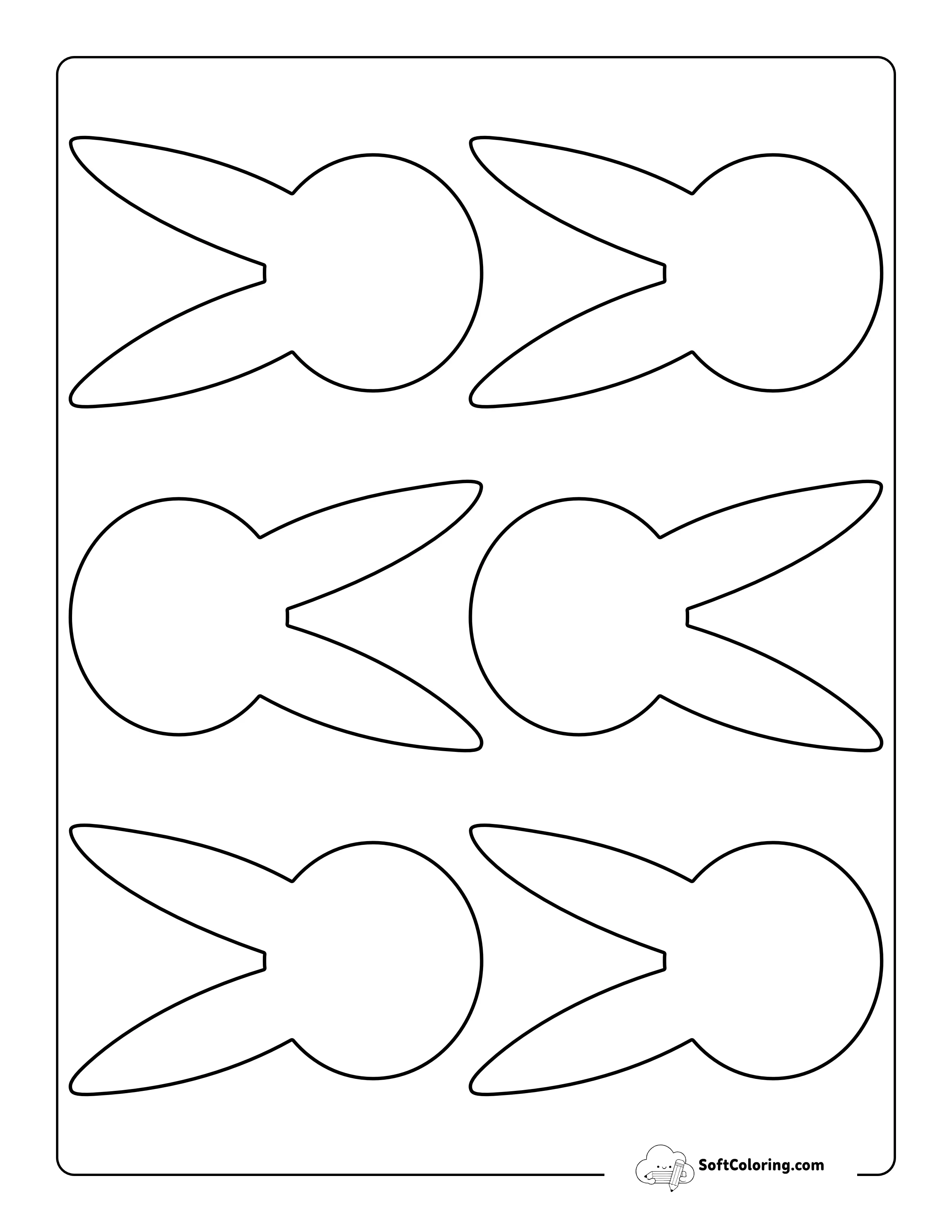 Easy Bunny Shape - Small