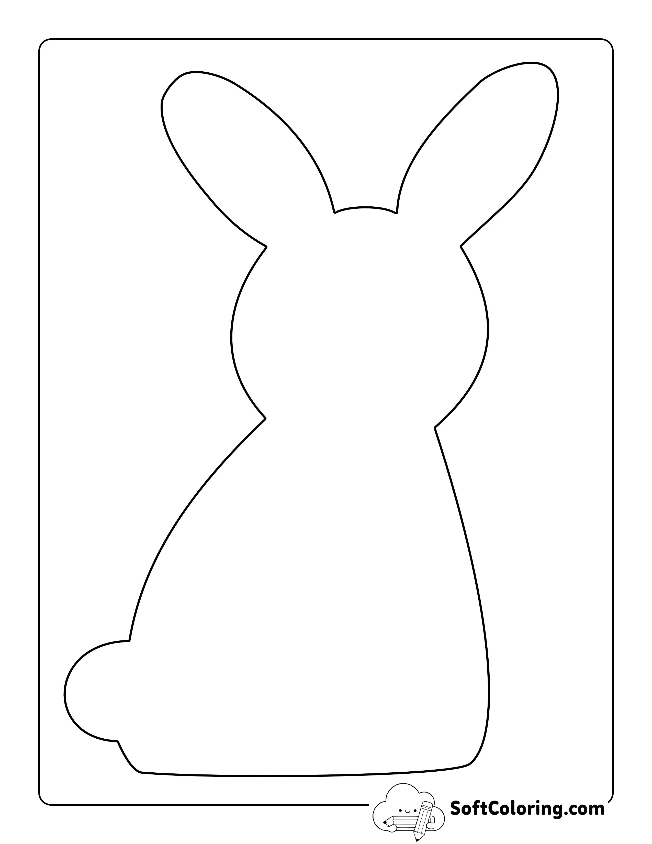 Easy Bunny Shape - Large